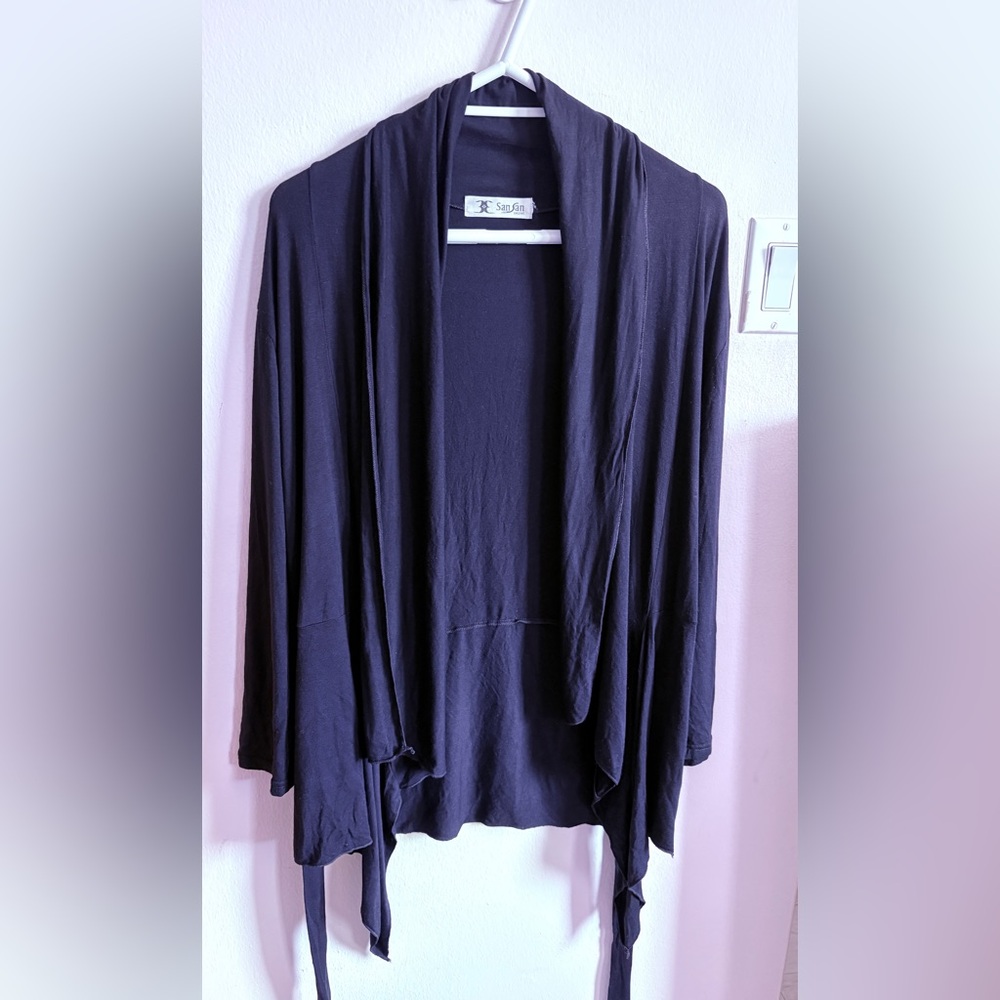 San San Secret - Pranayama Restore Wrap - Black - XL - Brand New!